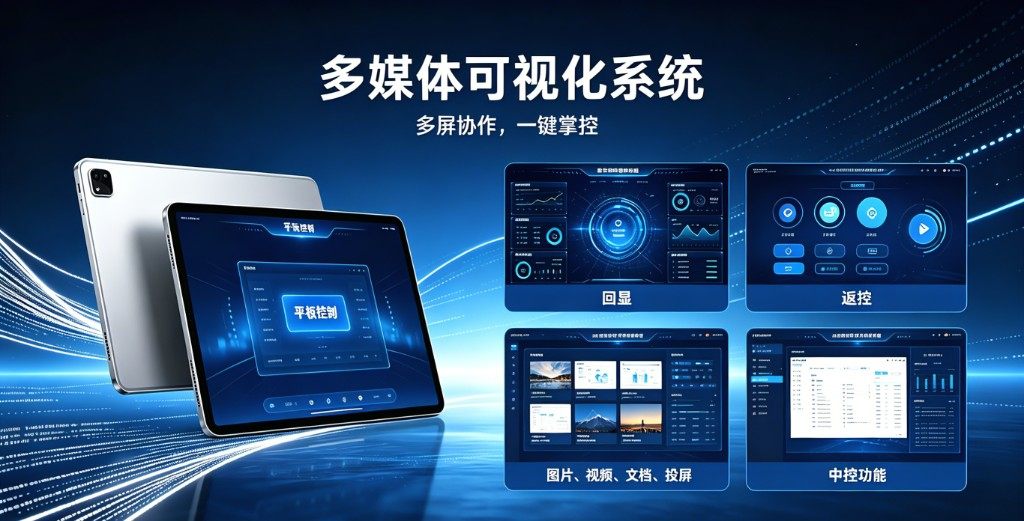 多媒体可视化系统 — 多屏协作，一键掌控